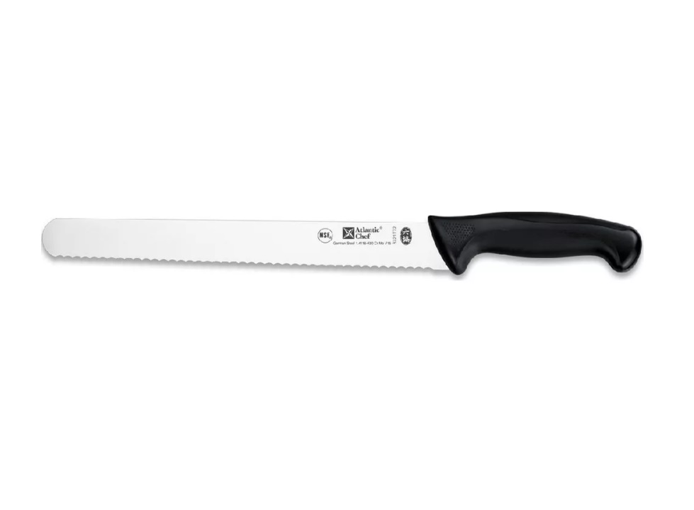 Atlantic Chef Slicing Knife Serrated Edge 30 Cm